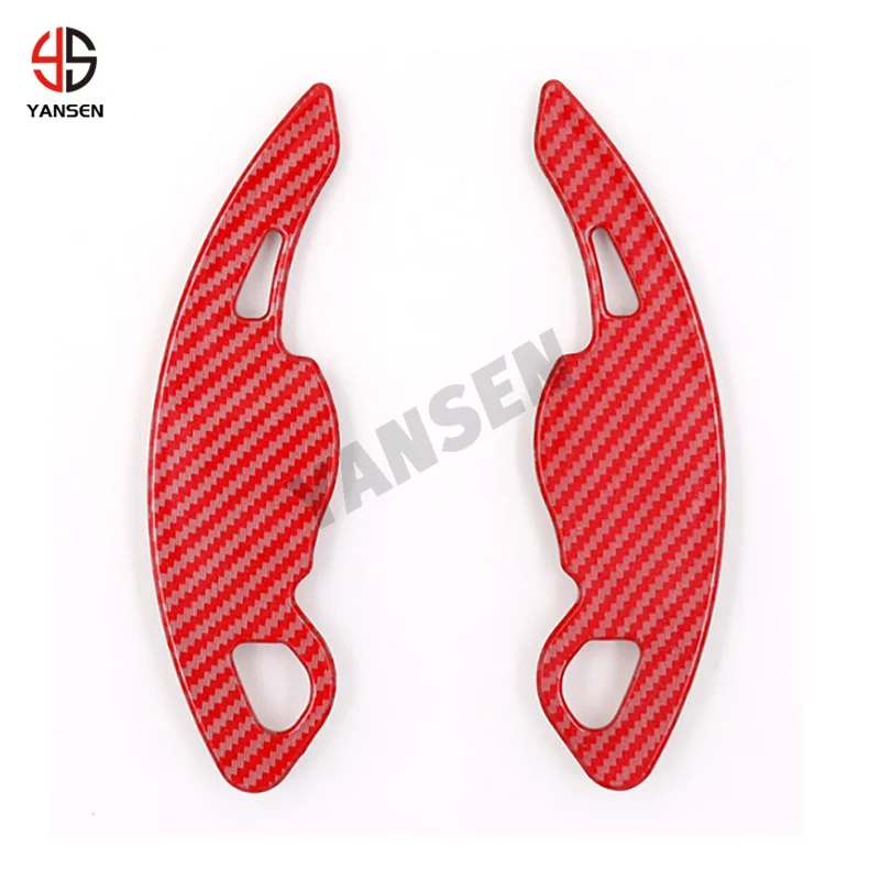 New ABS Carbon Fiber Paddle Shift For VW Golf MK5 MK6 GTI R Passat B6 B7 Jetta MK5 Scirocco R36 R20 2024 Accessories