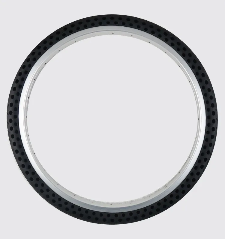 Nedong 20 inch bicycle solid TPE tires  20x1.75 airless solid bicycle colored fat bike tire for road bicycle kids bike