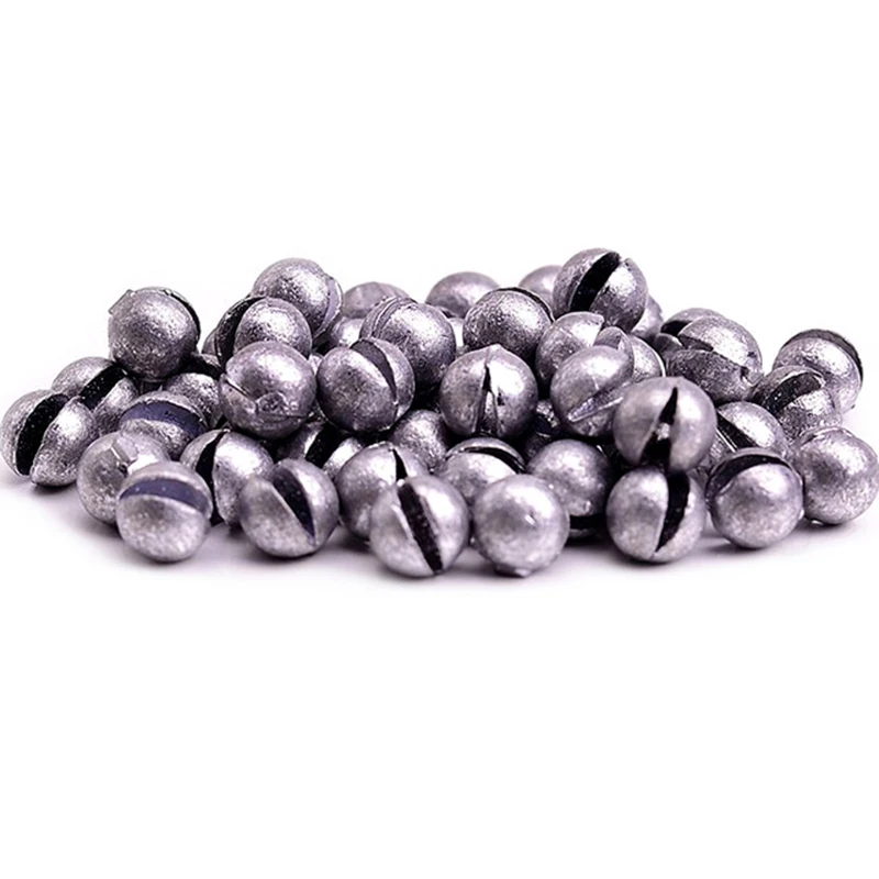 0.25-8g Round shaped lead split shot fishing sinker fishing  lead weights