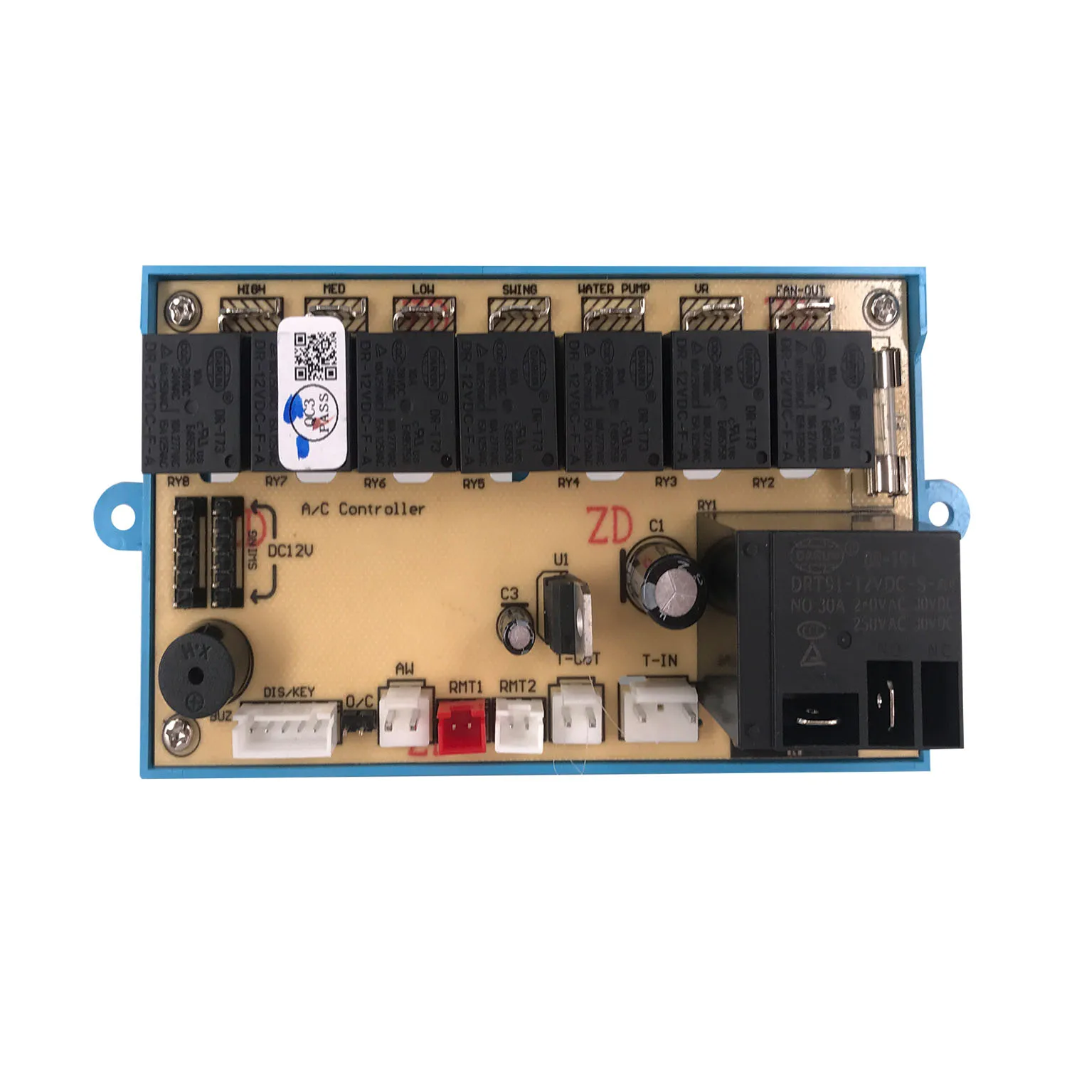 QUNDA QD U30A+ Ceiling and Cassette Air Conditioner Universal Control System Card Service PC Board AC PCB A/C Spare Part