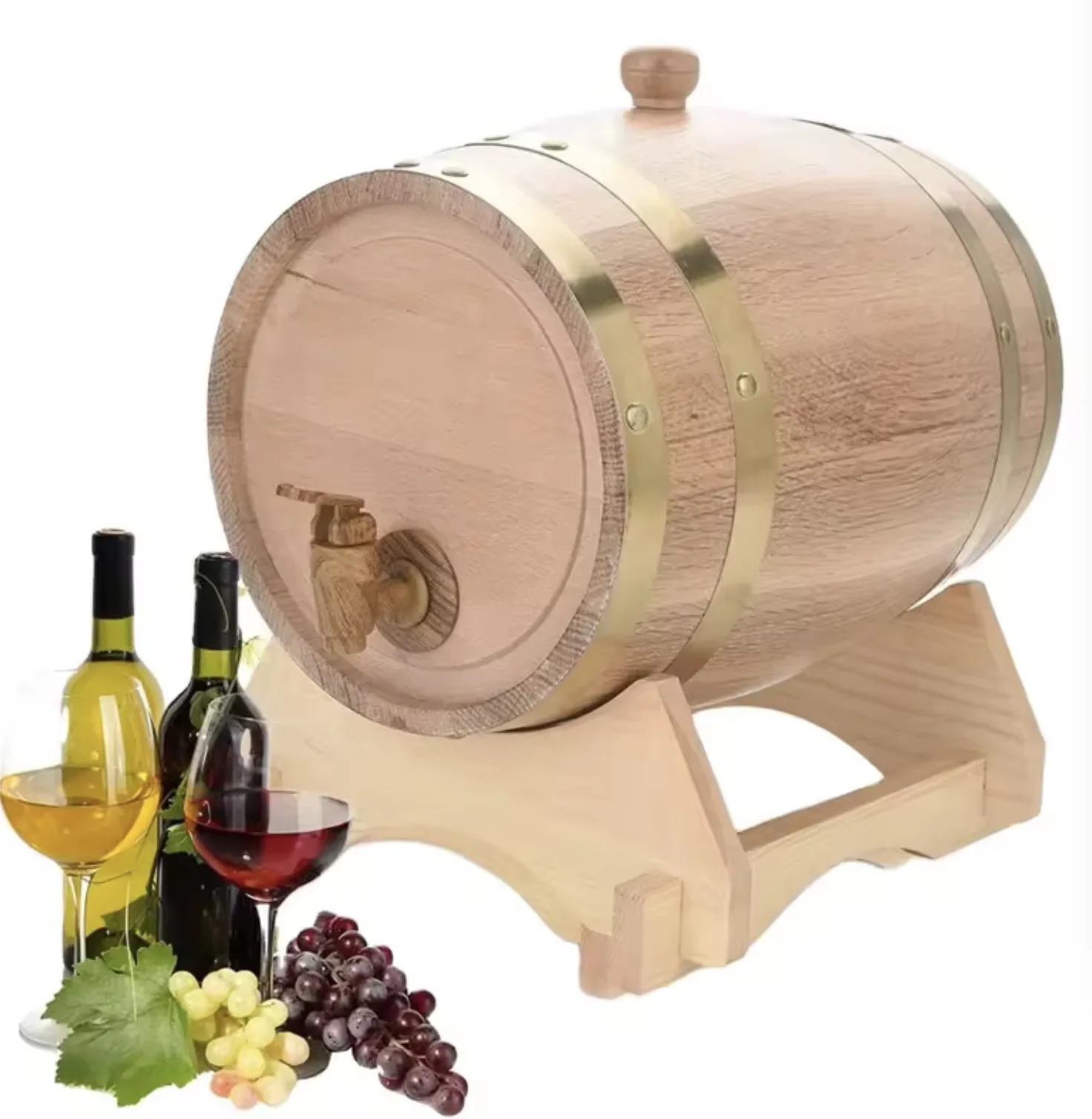 5L дубовая бочка красное вино или белое украшение вина деревянная