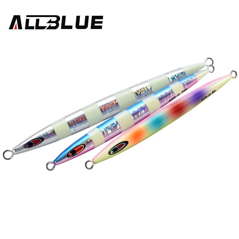 ALLBLUE 80g 100g 150g Fast Long Casting  Heavy Jigging Lure