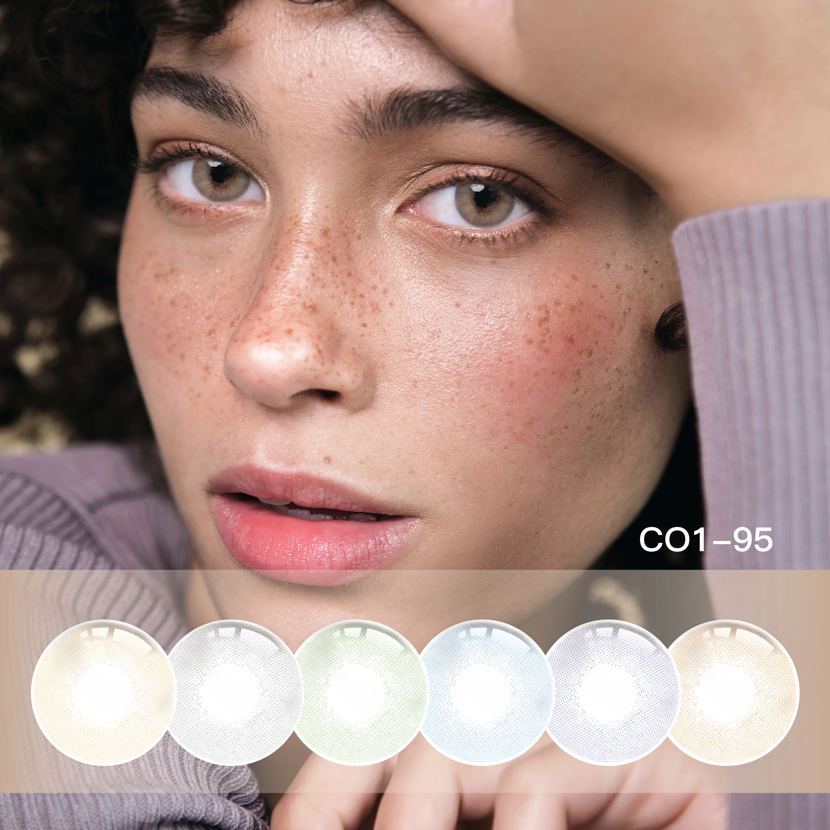 Hot Sale Natural Color Contact Lenses With Power For Dark Eyes