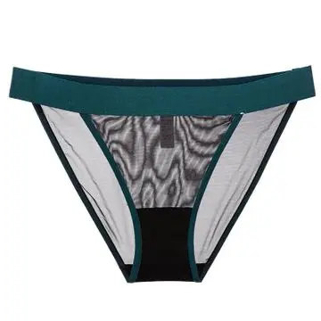 Most Popular Summer Nylon Mesh Fabric Sexy Lingerie Thong Panties Plus Size Invisible Thong Bikini