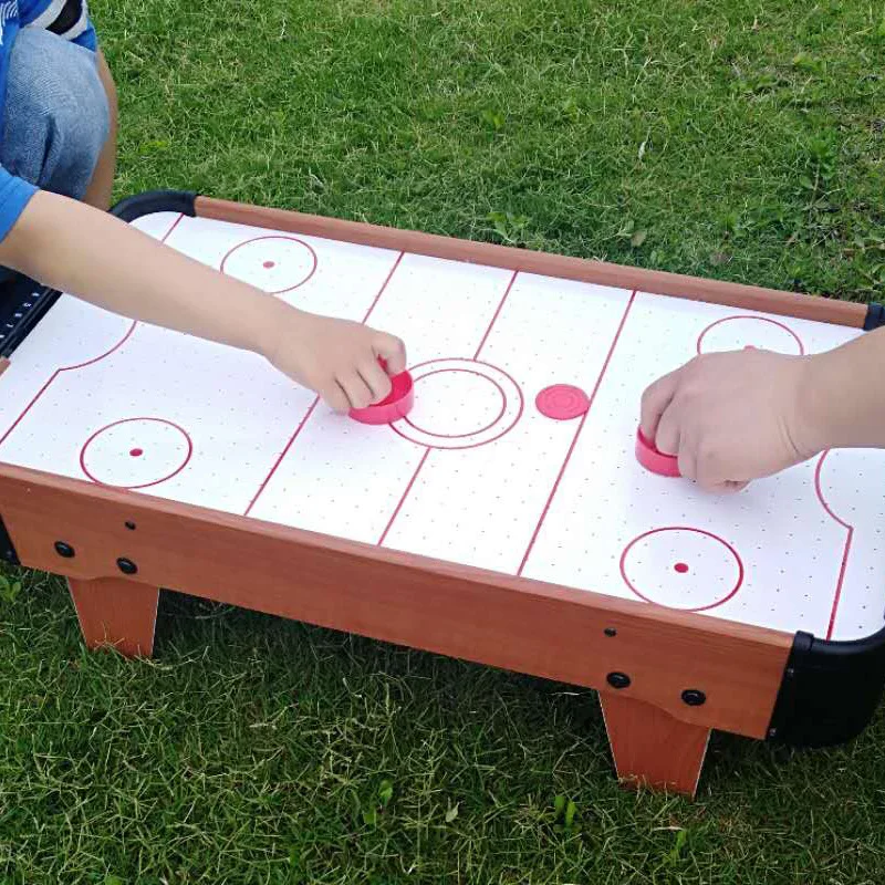 HOT SALES CUSTOM TABLETOP STRIKE GATE AIR ICE HOCKEY GAME SET FOR INDOOR SPORTS KIDS TOYS 2023