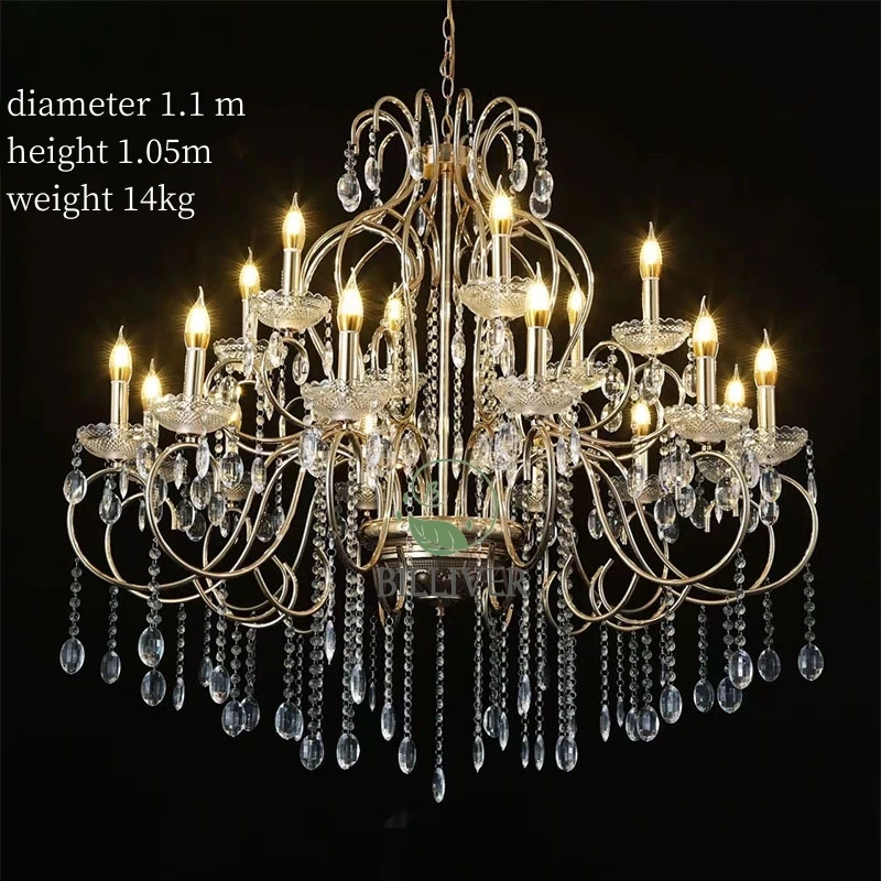 Wholesale wedding decoration chandelier hotel decoration room bedroom hall acrylic led ceiling lights