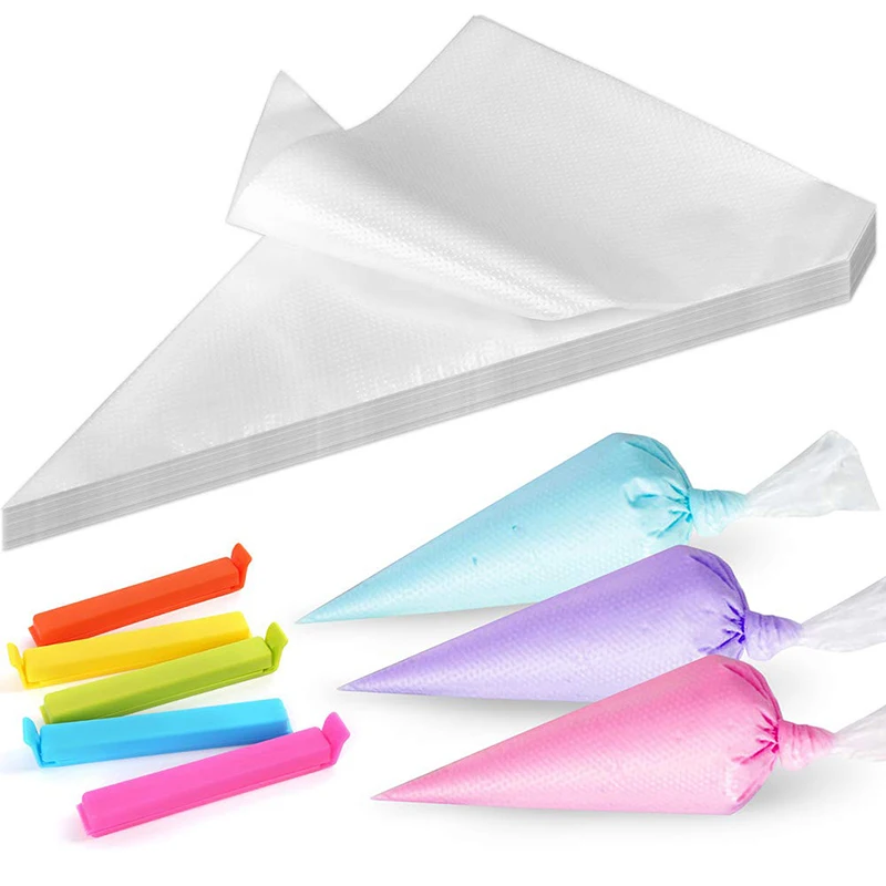 Factory Cheap Price Food Grade Disposable Durable Non-Slip Cake Decorating Pastry Tipless Piping Bags Tool
