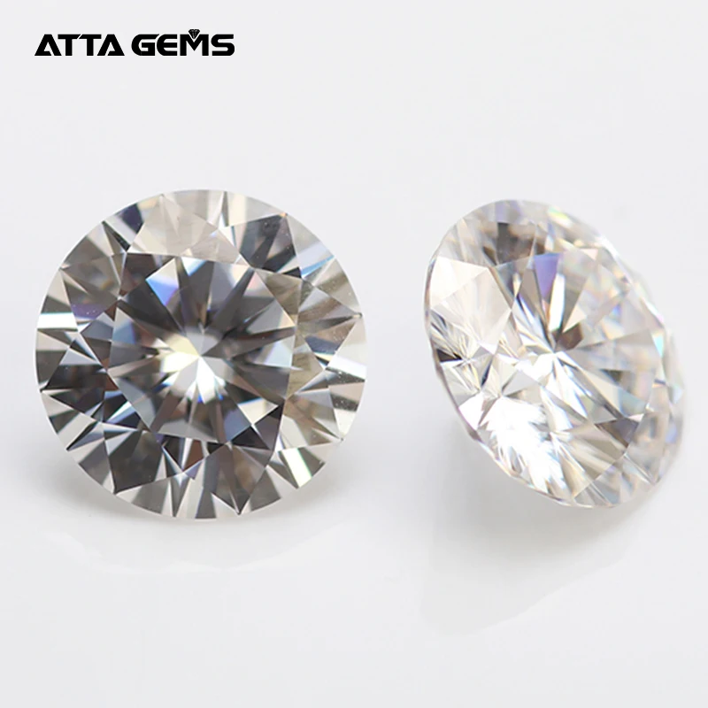  Высококачественный бриллиант с муассанитом D color VVS1 GRA Cut Loose Moissanites 1 карат белый
