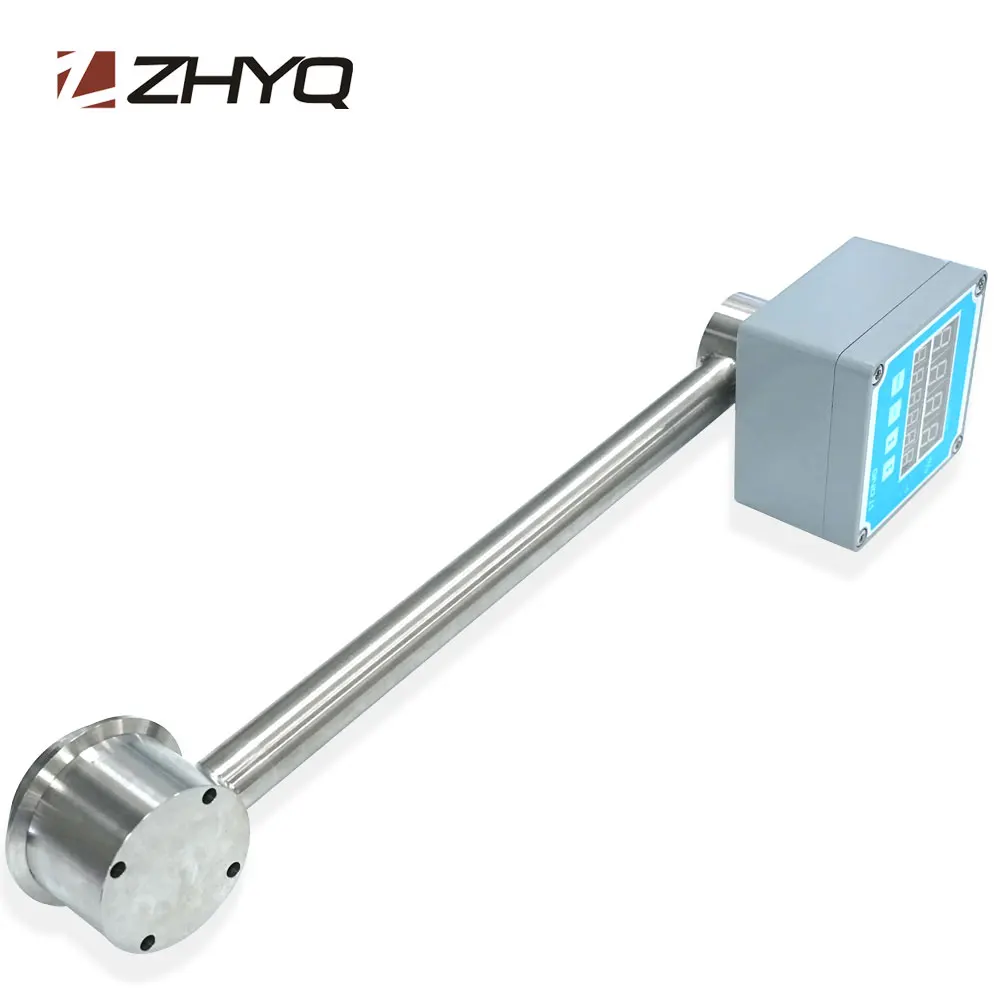 ZHYQ industry use insertion online refractometer for liquid tanks concentration monitoring