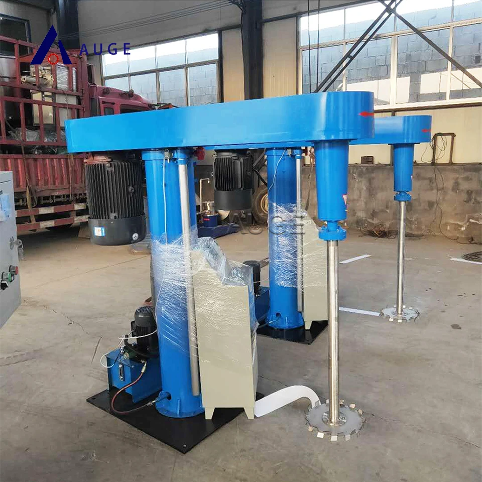 Industrial High Speed Disperser Dispersing Machine Electric Hydraulic Lift Liquid Dispersion Mixer Machine