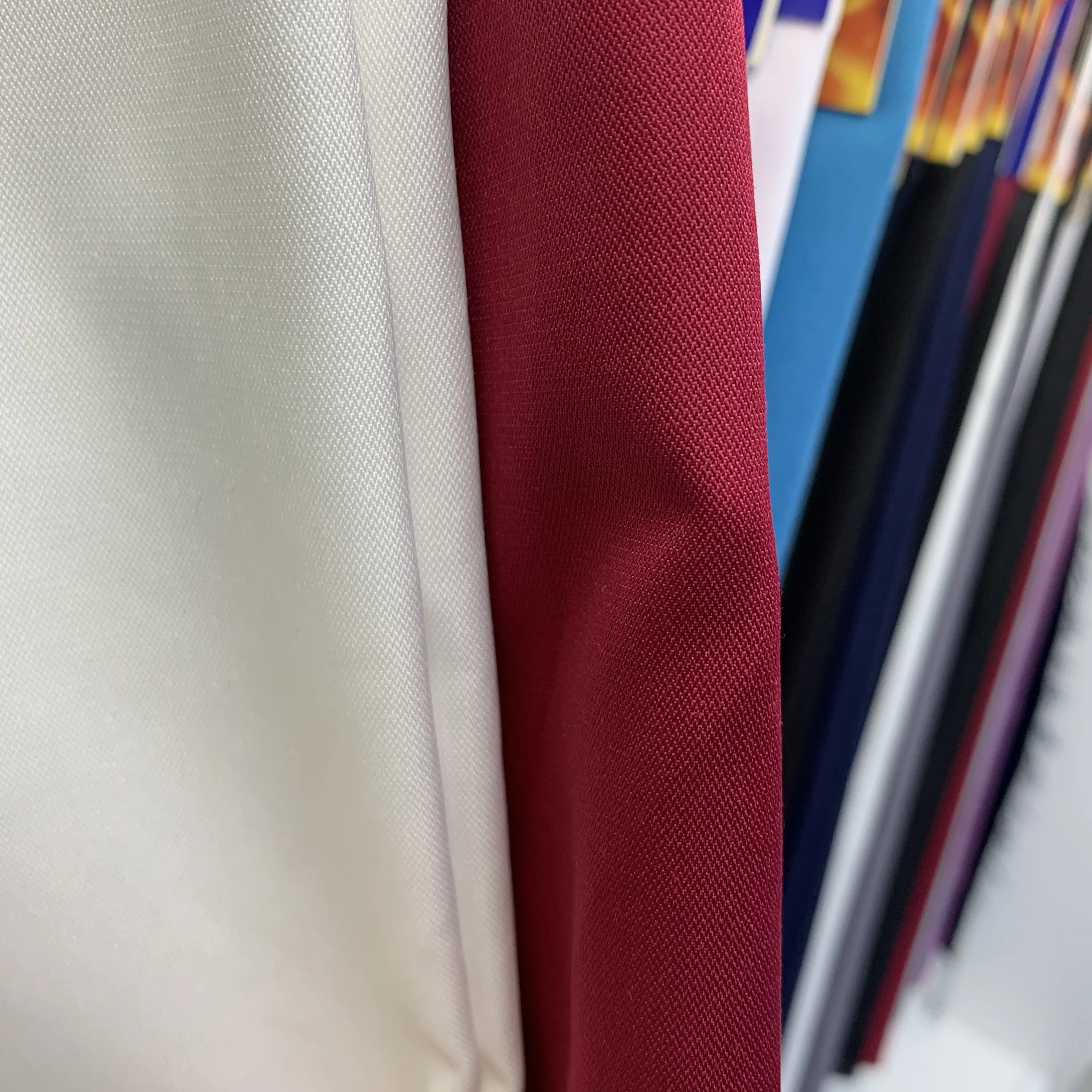 2021 Wholesale Herringbone Fabric 190gsm 100% Polyester for chef and hospital  clothes