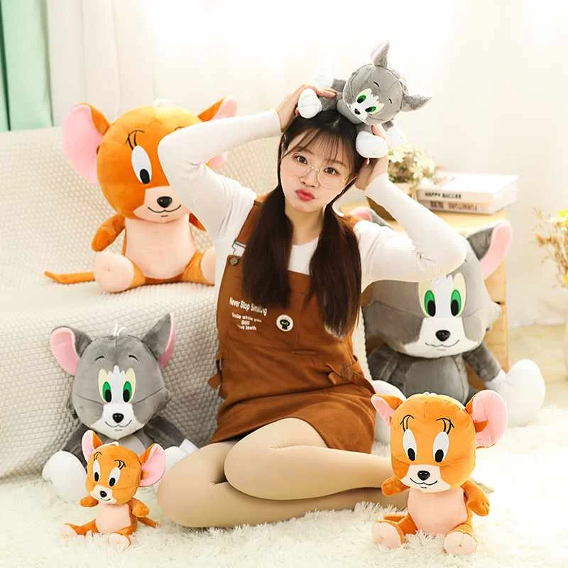 Wholesale Tom And Jerry Plush Animal Toy Cartoon Doll Stuffed Plush Toy