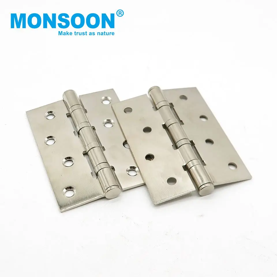 Heavy Duty Gate Corner flush Cabinet Stainless Steel Lash hinge invisible 180 degree hidden door hinges