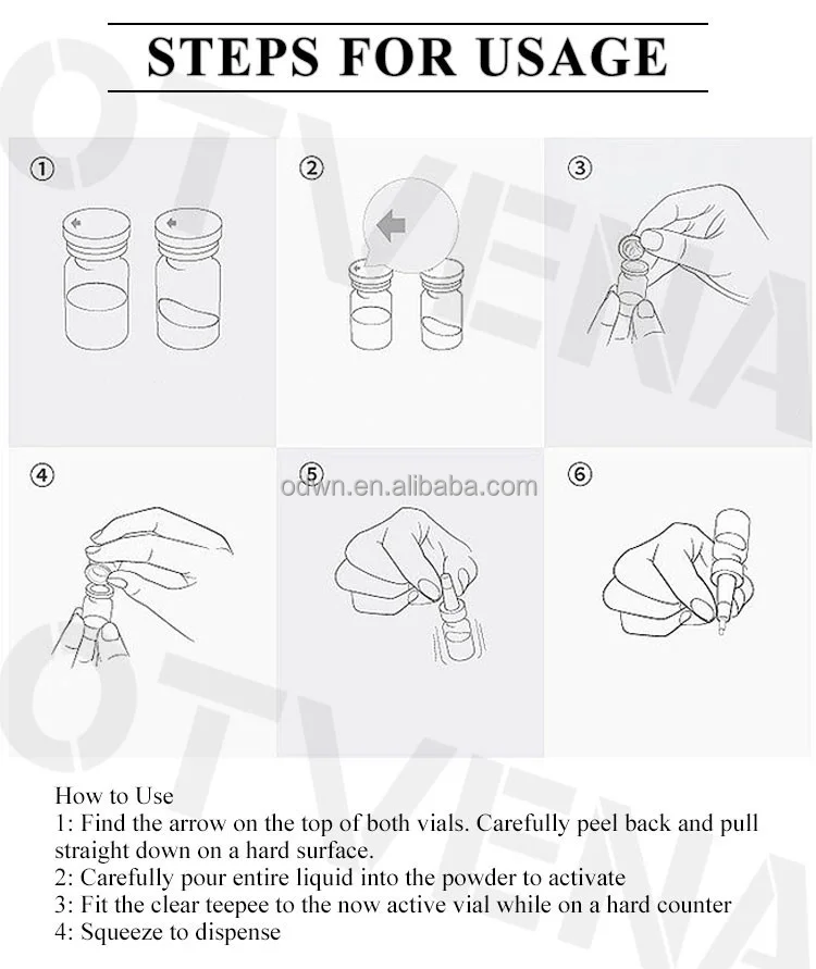 OTVENA Professional Salon Product Skin Care Ampoules Anti Acne Scar Remove Redness Serum Repair Serum OEM ODM