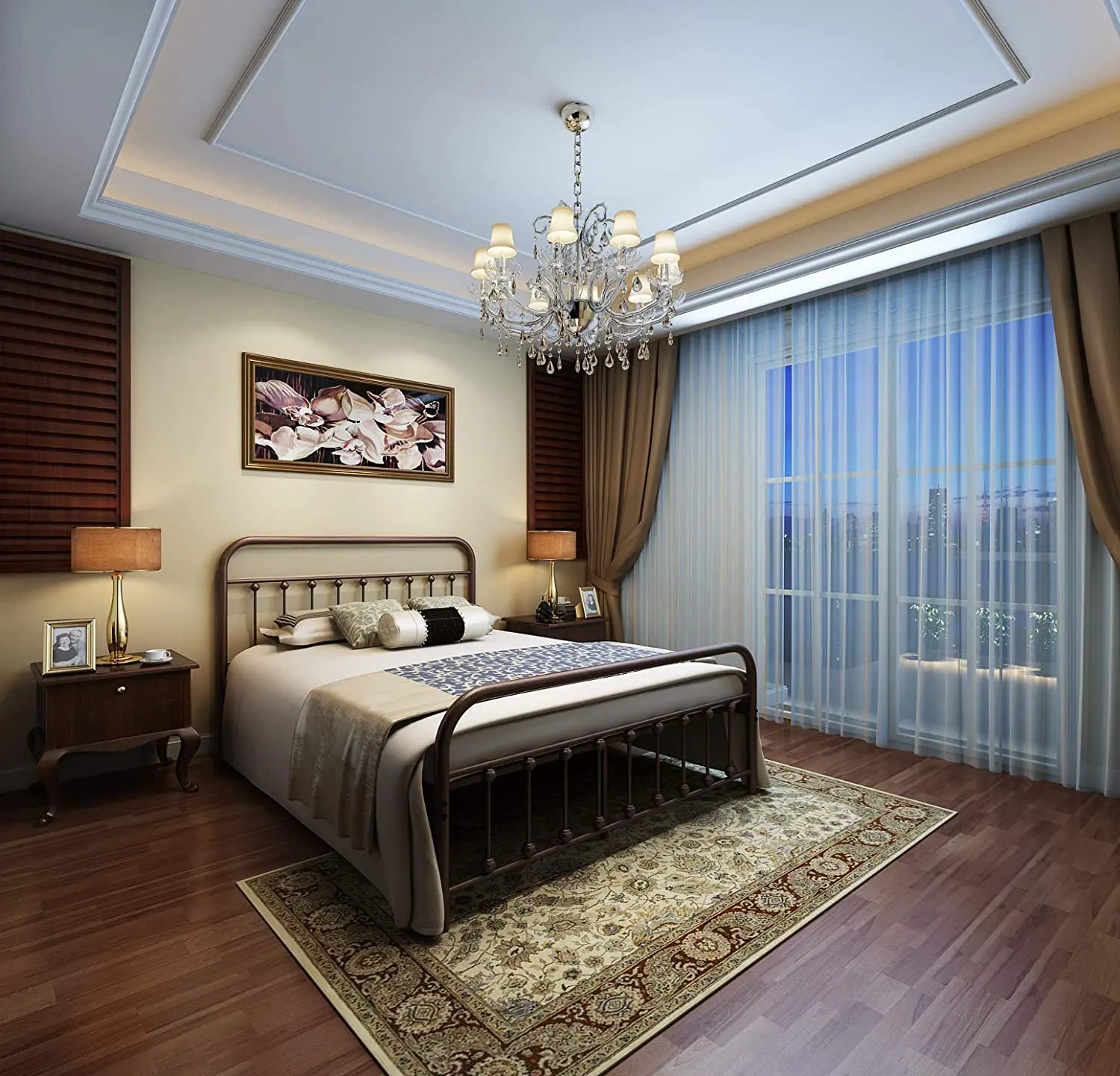 Alibaba Supplier Wholesale Metal Bed Hot Product Metal queen Bed