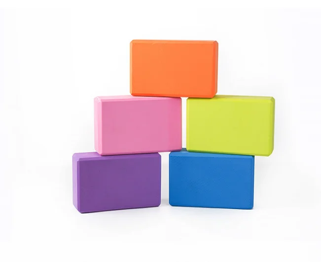 Оптовая высокая плотность Экологичные Индивидуальные пробковые блоки из пены для йоги Eva