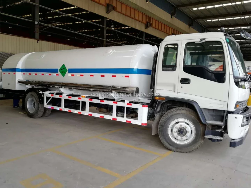 Грузовик-цистерна для транспортировки СНГ