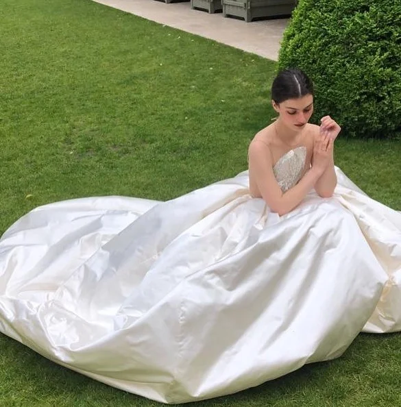 Dupioni silk taffeta fabric shantung silk fabric Double face polyester taffeta fabric for dress solid taffeta