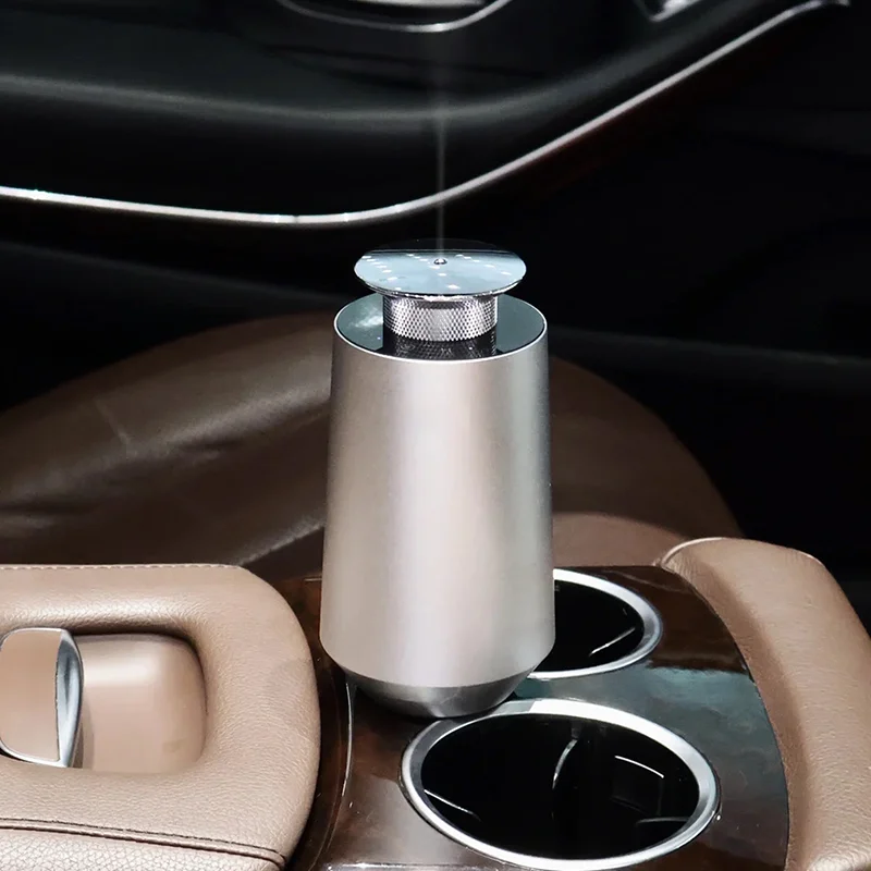 Two Fluid Atomization  Electric Silence Scent Fragrance Machine Car Scent Battery Diffuser Machine