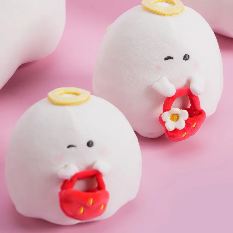 CE/ASTM Soft Angel With Demon Plush Toy Cute Doll Sleeping Pillow Doll Birthday Gift