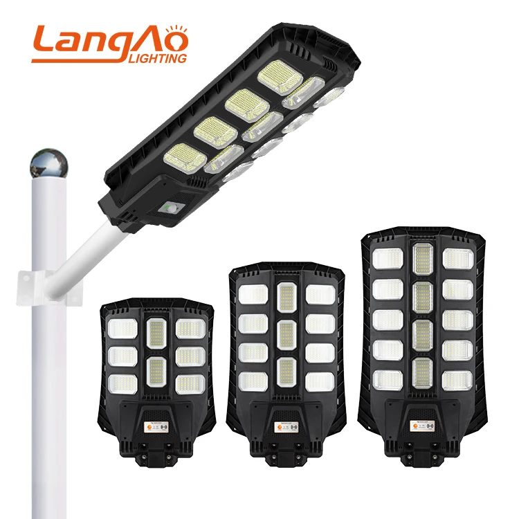 LANGAO Manufacturers Do Activity Selling 300 400 500 Watt ABS For Road Lighting All In One Solar Street Light