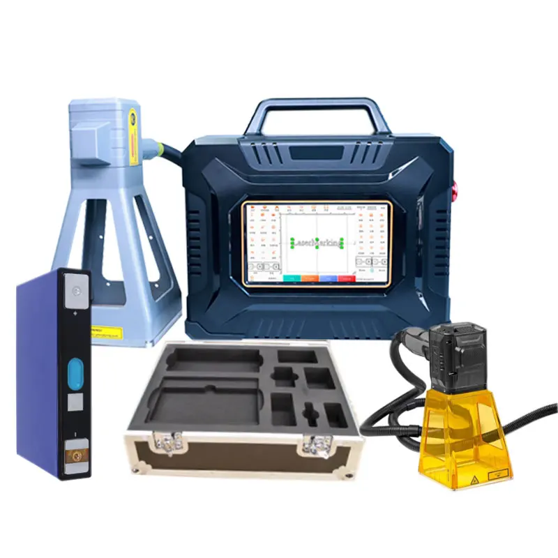 CNC LY  Laser engraving machine Metal plate engraving machine Small automatic coding laser marking machine