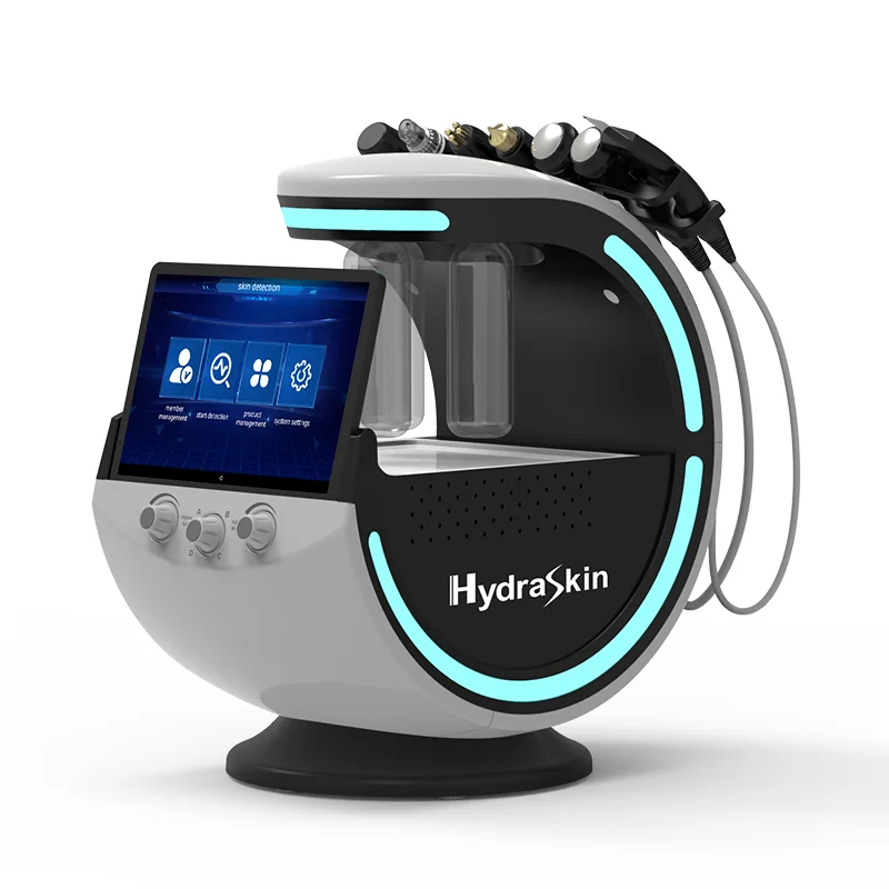 Factory Price Hydro Oxygen Dermabrasion Machine For Skin Care Facial Cleaning Machine 7 in 1 Small Bubble