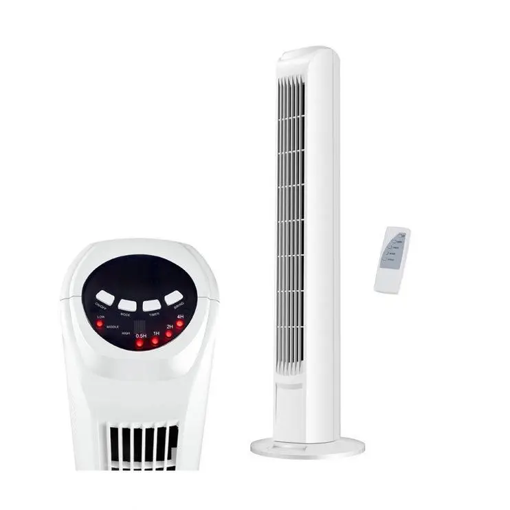 Abs Plastic Portable Homes Ac Motor Electric Cooling Floor Fan Bladeless Fan 32 INCH TOWER FAN