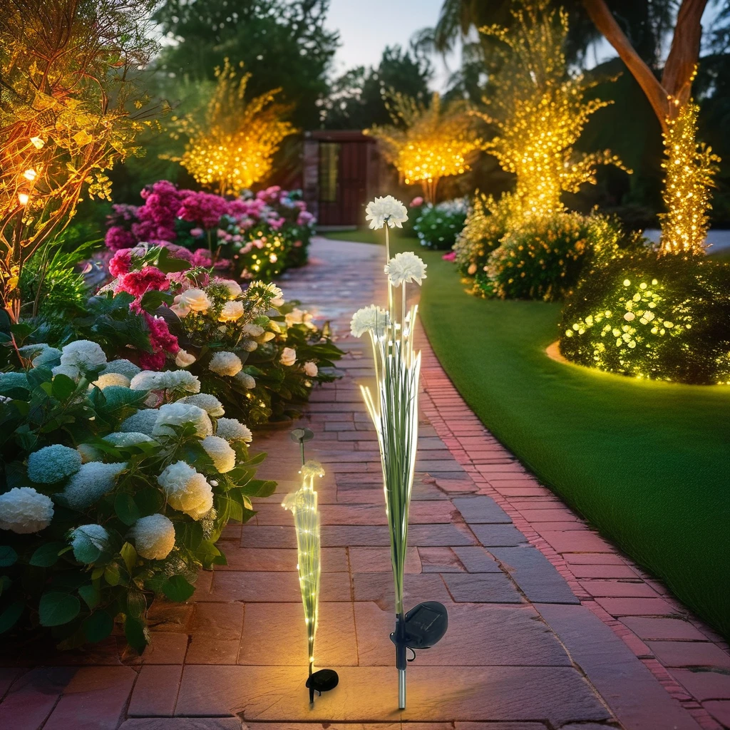 Легкий элегантный декоративный искусственный цветок для моделирования солнечных садовых ставок