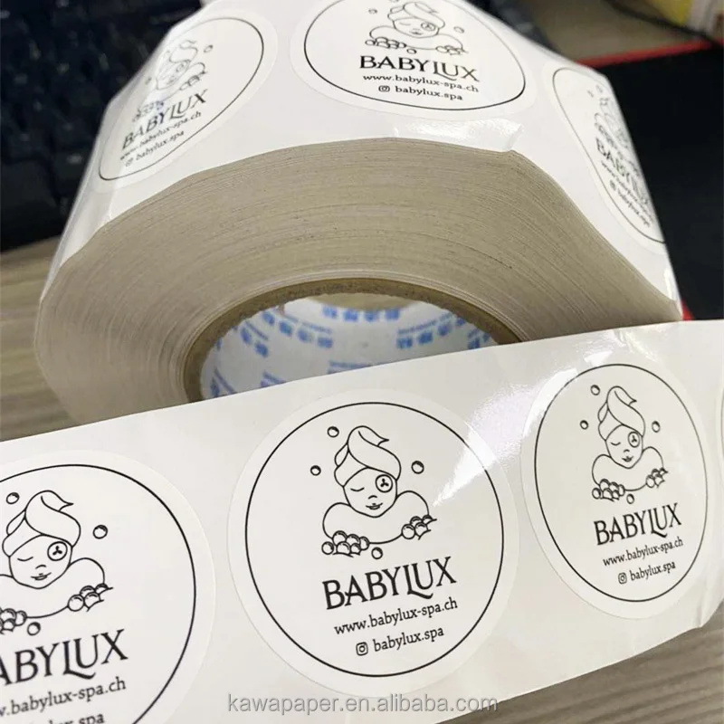  Пользовательские печатные логотипы этикетки для упаковки виниловые водонепроницаемые наклейки рулонная этикетка