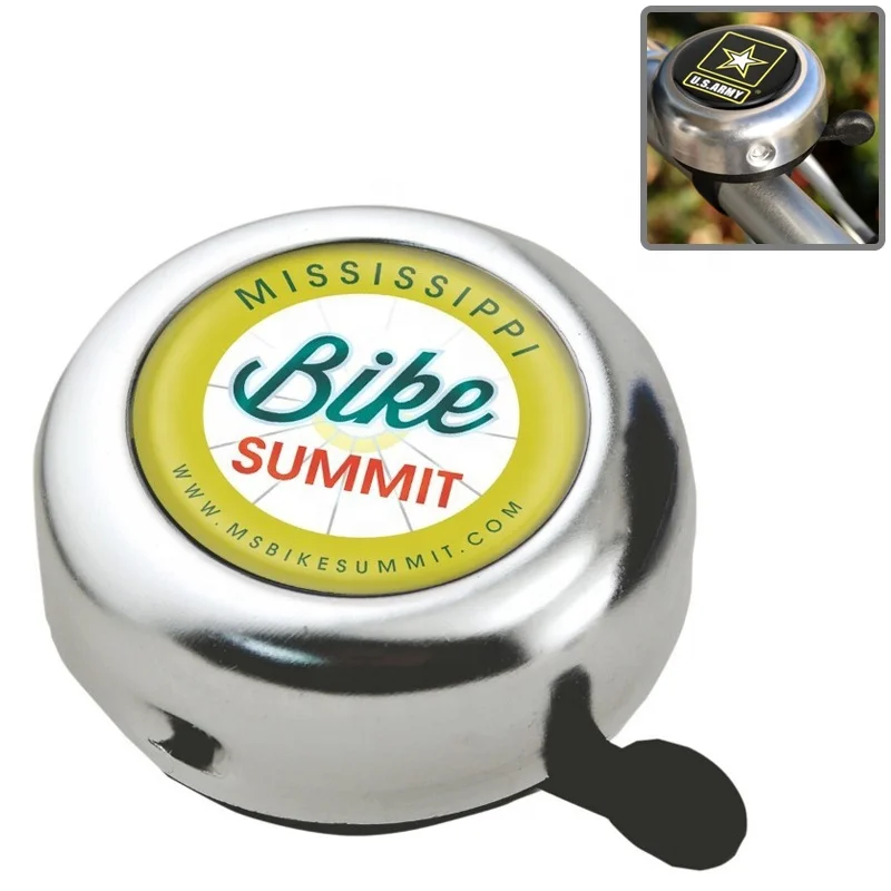 Оптовая продажа, индивидуальный велосипедный звонок из алюминиевого сплава, звонок на руль велосипеда, велосипедный Звонок