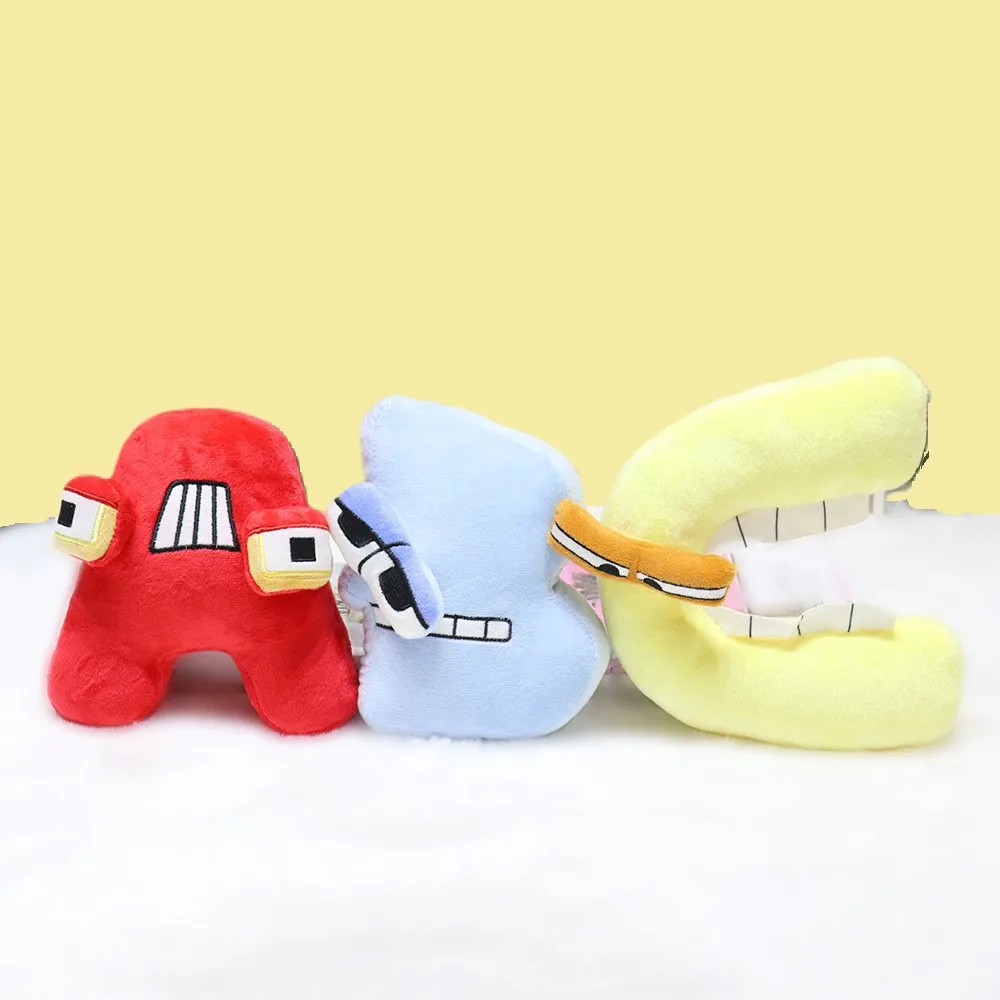 Hot Sale Alphabet Lore 26 Letters Plush Toy Preschool Pluche Alphabet Lore Plush