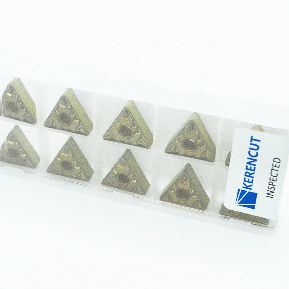 Hot Selling High Quality CVD coated triangle carbide turning tool TNMG160408HQ carbide cutter 100% original carbide tools