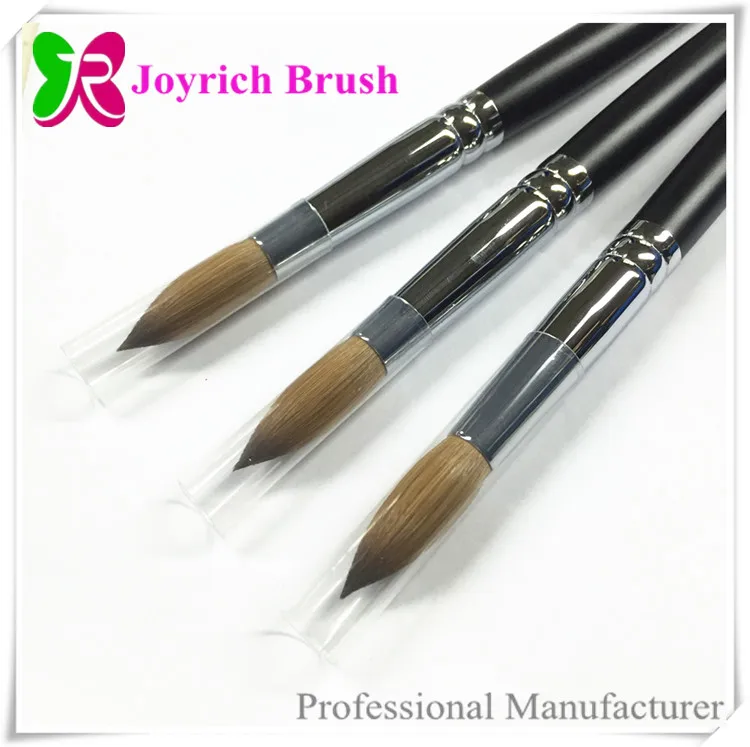 100% kolinsky acrylic nail brush manufacturer supplies nail art beauty