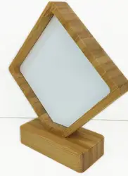 sublimation blank bamboo frame, in 3 design