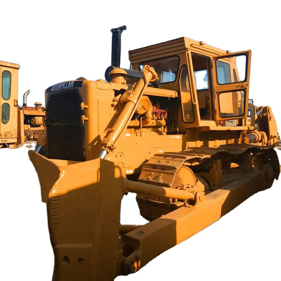  second-hand bulldozer crawler D8k/D8H/D8R orginal color with high quality and good condition on
