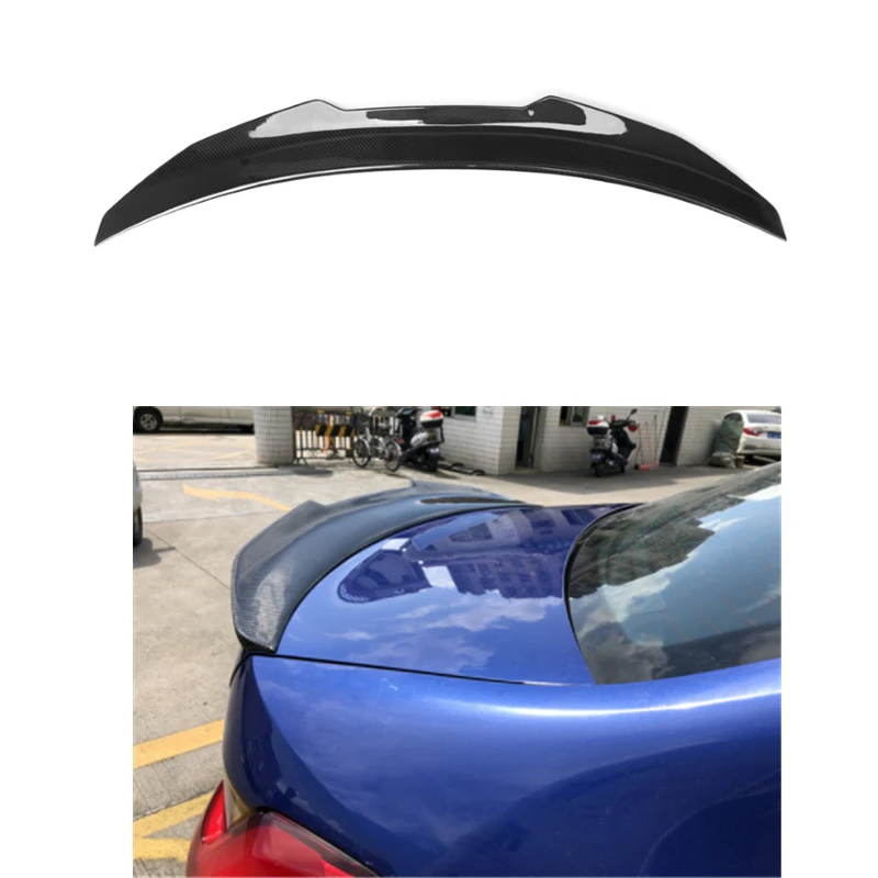 Real Dry Carbon Fiber Spoiler For BMW 3 Series G20 G28 G80 M3 Sedan PSM Style Car 2020-2021 G20 G28 G80 Trunk Spoiler