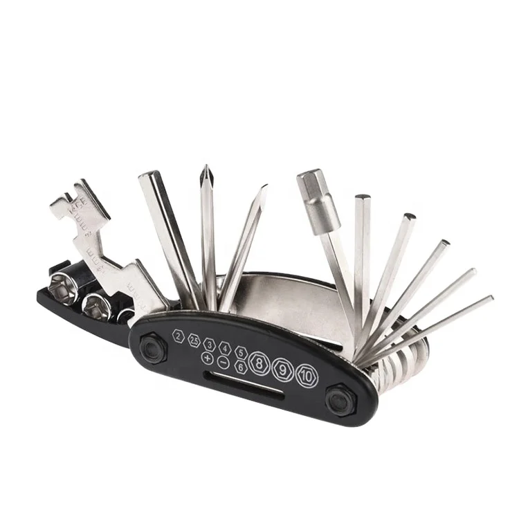 
WHEEL UP Wholesale Multifunction Mini Bike Portable Screwdriver Bicycle Tool Kit Repair Set 