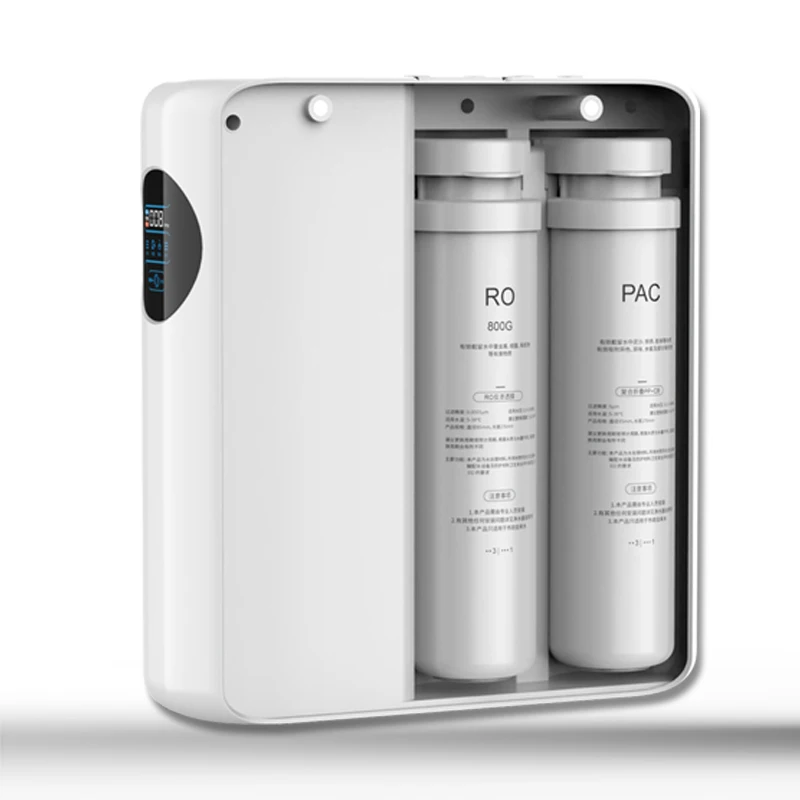 600G household reverse osmosis ro water purifier kitchen water direct drinking water purifier with LED panel TDS