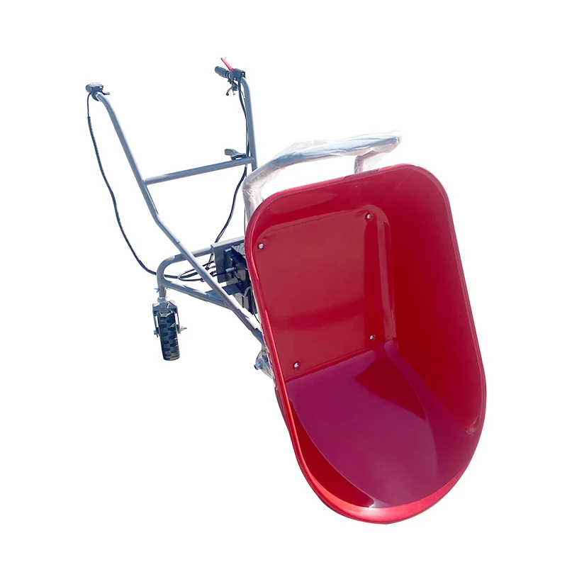 Special Vehicles 230W 24V Electric Powered Wheel Barrow 3 Wheels Mini Dumper
