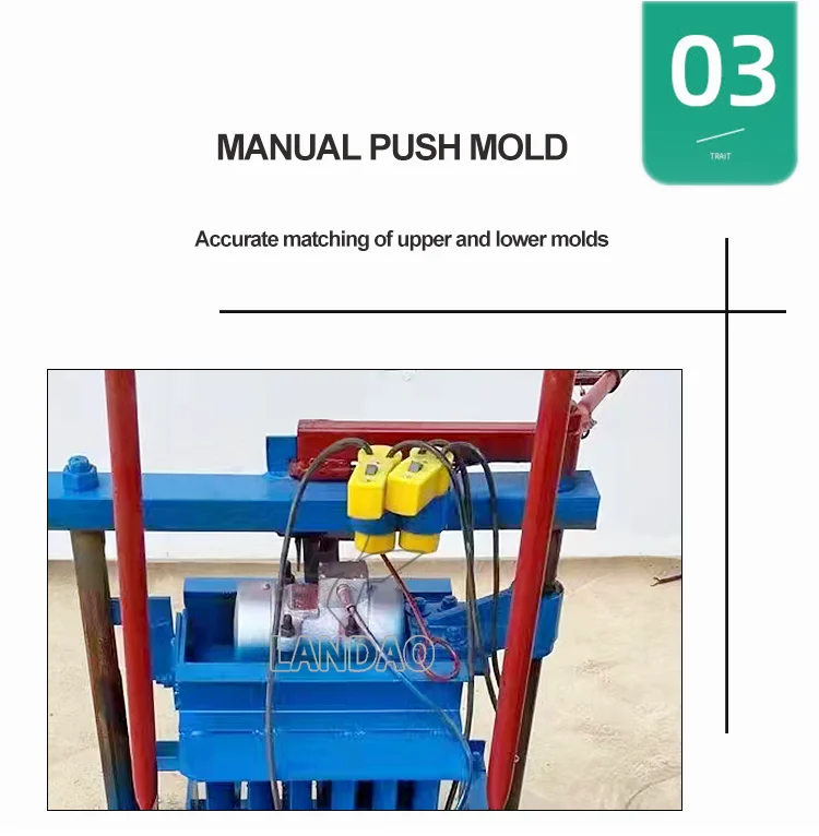 Manual Fly Ash Brick Foam Concrete Block Making Machine