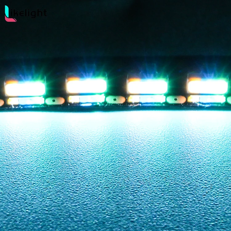 Likelight  Individually DC5V addressable SIDE VIEW led chip SK6812 RGBW flexible  Side glow led strip light