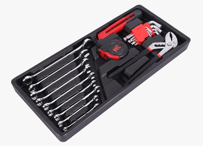 Car Repairing 168 pcs Hand Socket Security Household Auto Tools Wrench Socket Set Mechanical Metal Box Hand Tool Set box