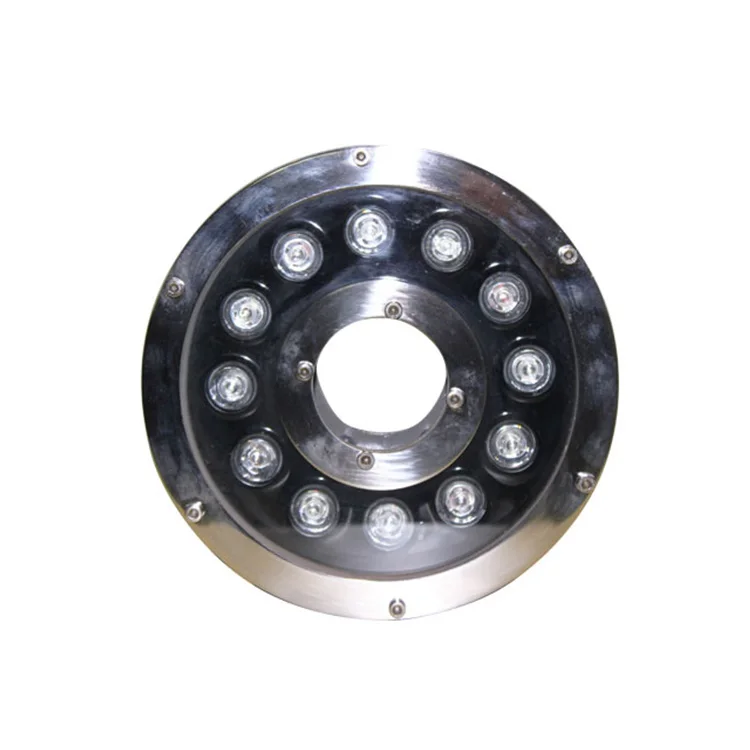 Stainless Steel 6W, 9W, 12W, 18W, 24W OEM Acceptable Colorful LED Underwater Light Led Fountain Light
