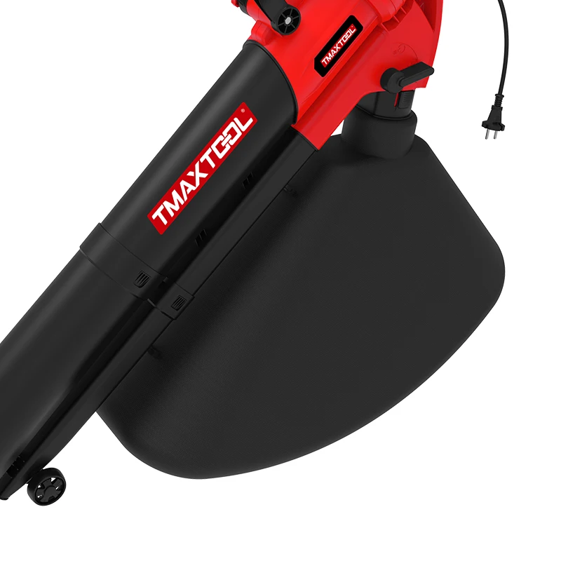 Alternating Current 2800w 14000rpm Powerful Suction Mulching Functions Flat Mouth Corded Electric Vacuums Leaf Blower