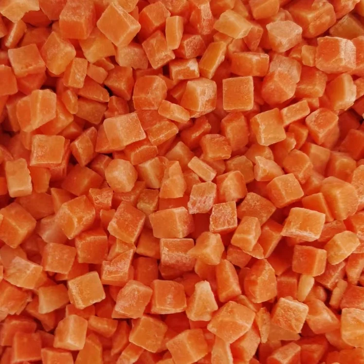 Frozen Carrots Chunk IQF Carrot Frozen Carrot