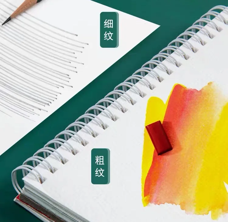 
High quality FABER-CASTELL sketchbook custom 16K Color Lead Fine Line Art Students sketchbook for drawing 