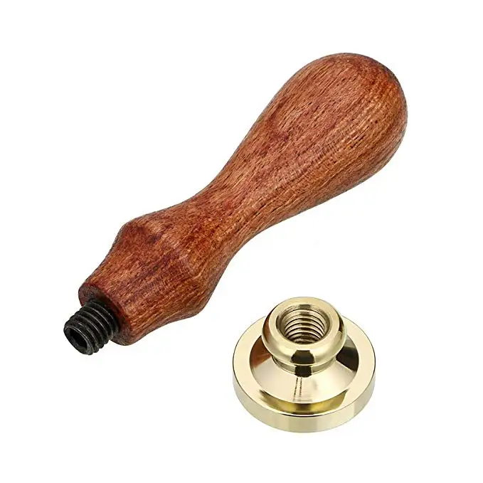 Amazon hote seal A-Z 26 Alphabet Letters Retro Wood Stamp wax sealing Kit