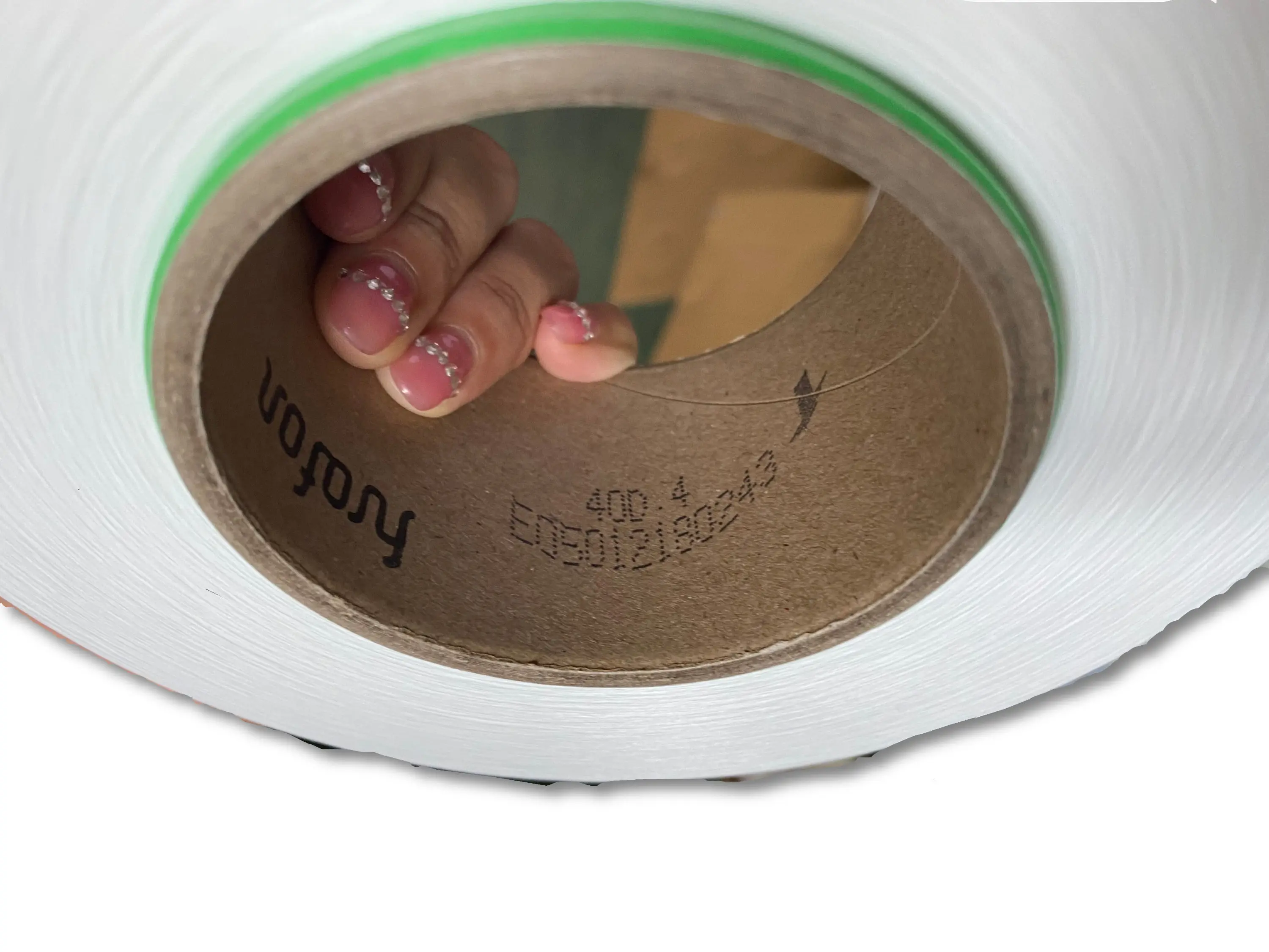 Wholesale price spandex yarn customizable high quality white yarn 40D spandex AA