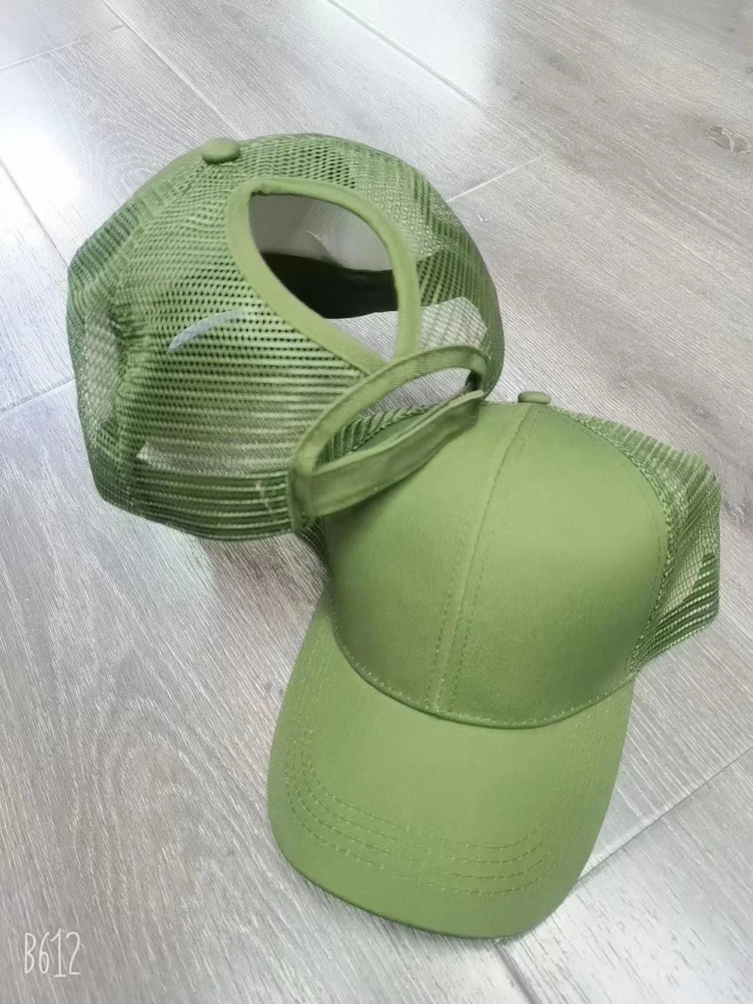 BSCI GRS Factory Pony tail hat Custom Ponytail Mesh Baseball Cap for Women,pony tail hats,glitter Ponytail Trucker Hat